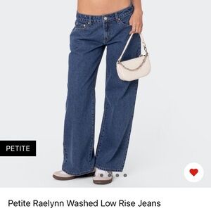 xs low rise blue washed jeans never worn